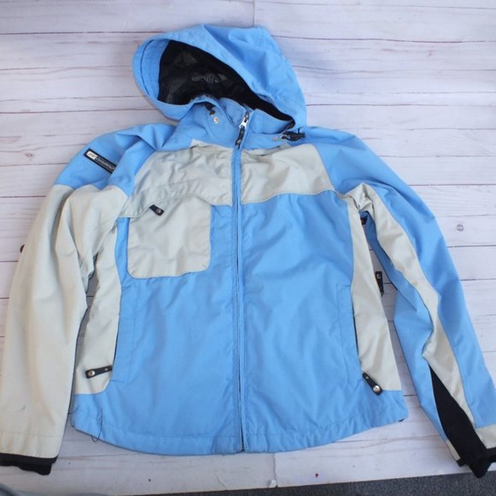 ORAGE WOMENS SKI SNOWBOARDING JACKET SIZE M POWDER BLUE‎